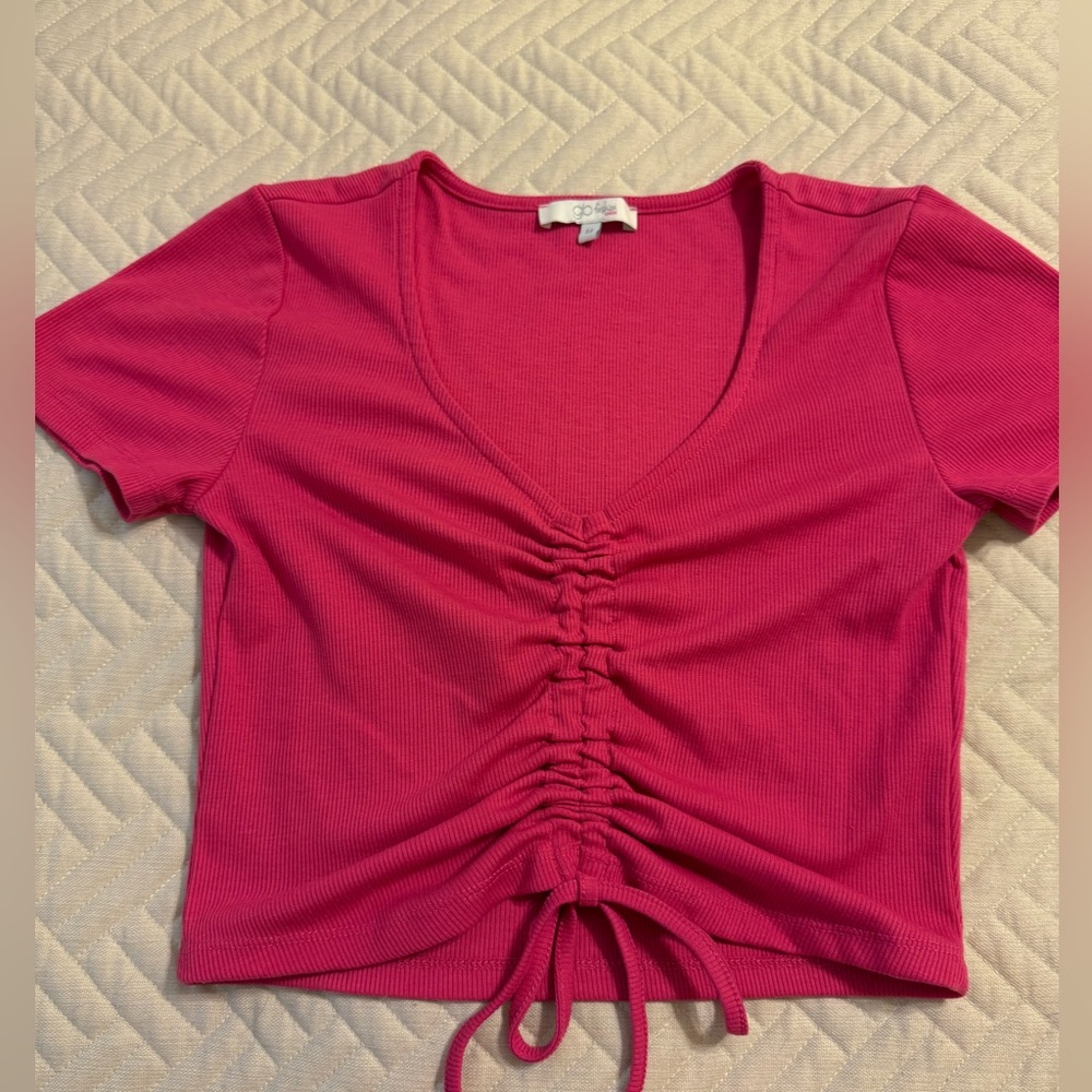 Cropped shirt
